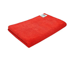 Softspun Microfiber Gym & Sports Sweat Towel 340 Gsm | Ultra Absorbent Lightweight Ultracompact Quick Drying For Working Out, Camping Hiking Travel Men & Women (Red)