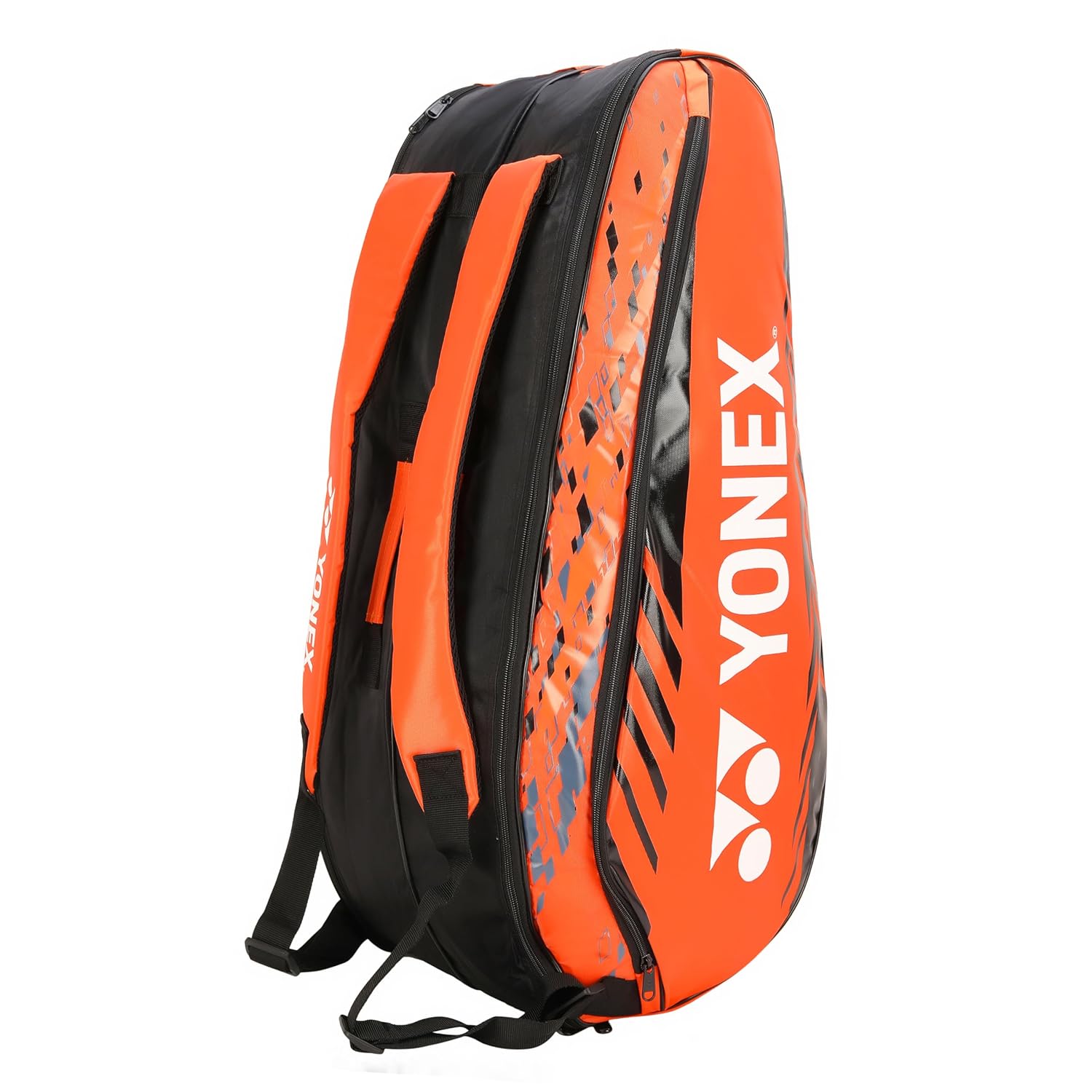 Yonex Badminton Racquet Bag 2326, Colour - Racing Red White, Closure Type - Zipper, Material - Polyurethane Yonex Badminton Racquet Bag 2326, Colour - Racing Red White, Closure Type - Zipper, Material - Polyurethane