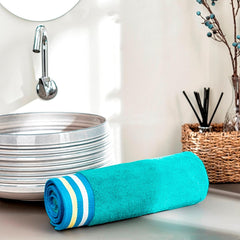 Ddecor Cotton Bath Towel 500gsm (Blue)