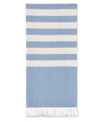 Mush 100% Bamboo Light Weight & Ultra-Compact Turkish Towel | Super Soft, Absorbent, Quick Dry, Anti-Odor Bamboo Towel (1, Muted Blue) - 250 Tc