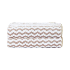 Spread Spain Microfiber Hand Towels 400 Gsm | Coral Extra Soft Plush & High Absorbent Towel For Gym & Workout - Pack Of 2 (Brown)
