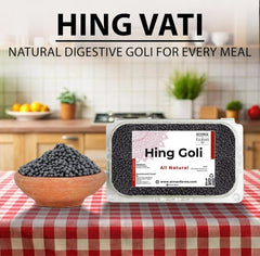Atman Farm Hing Goli 200gm, (100gm *2) | Natural Digestive Goli Tasty Bites With Real Heeng | Box Pack