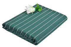 Cotton Single Bedsheet With 1 Pillow Covers - 60 X 90 Inches, Green | Soft & Breathable Fabric, Premium Finish Durable & Skin Friendly