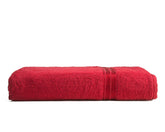 Comforic 100% Cotton Bath Towels 500 Gsm | Large Size Bath Towel For Men & Women Quick Dry, Super Soft & Absorbent Gym Towel, Travel Towel (Fiery Red)