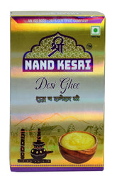 100% Natural Cow'S Ghee By Shri Nand Keshri | Good Source Of Healthy & Pure Ghee Perect For Pulao, Dhosa | (1 Litre) 33.8 Ounce | Box Pack