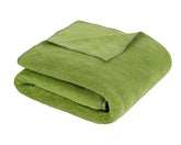 Fezora Microfiber Weft Knitting Bath Towels 400 Gsm | Large Size Bath Towel Soft & Absorbent For Men/Women (Pista)