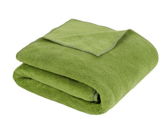 Fezora Microfiber Weft Knitting Bath Towels 400 Gsm | Large Size Bath Towel Soft & Absorbent For Men/Women (Pista)