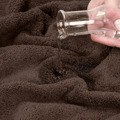 Elstone Home With Device Extra Large Premium Cotton Towel 700 Gsm | Ultra Soft & Super Absorbent Hotel & Spa Quality Towel (Brown)