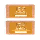 McLeod Russel 1869 Masala Chai - Pack Of 2 X 100gm, 3.5 Ounce Each, 100 Pyramid Tea Bags | Immunity-Booster Garden Fresh CTC Tea - 100% Natural Spices | Low Caffeine Loose Leaf