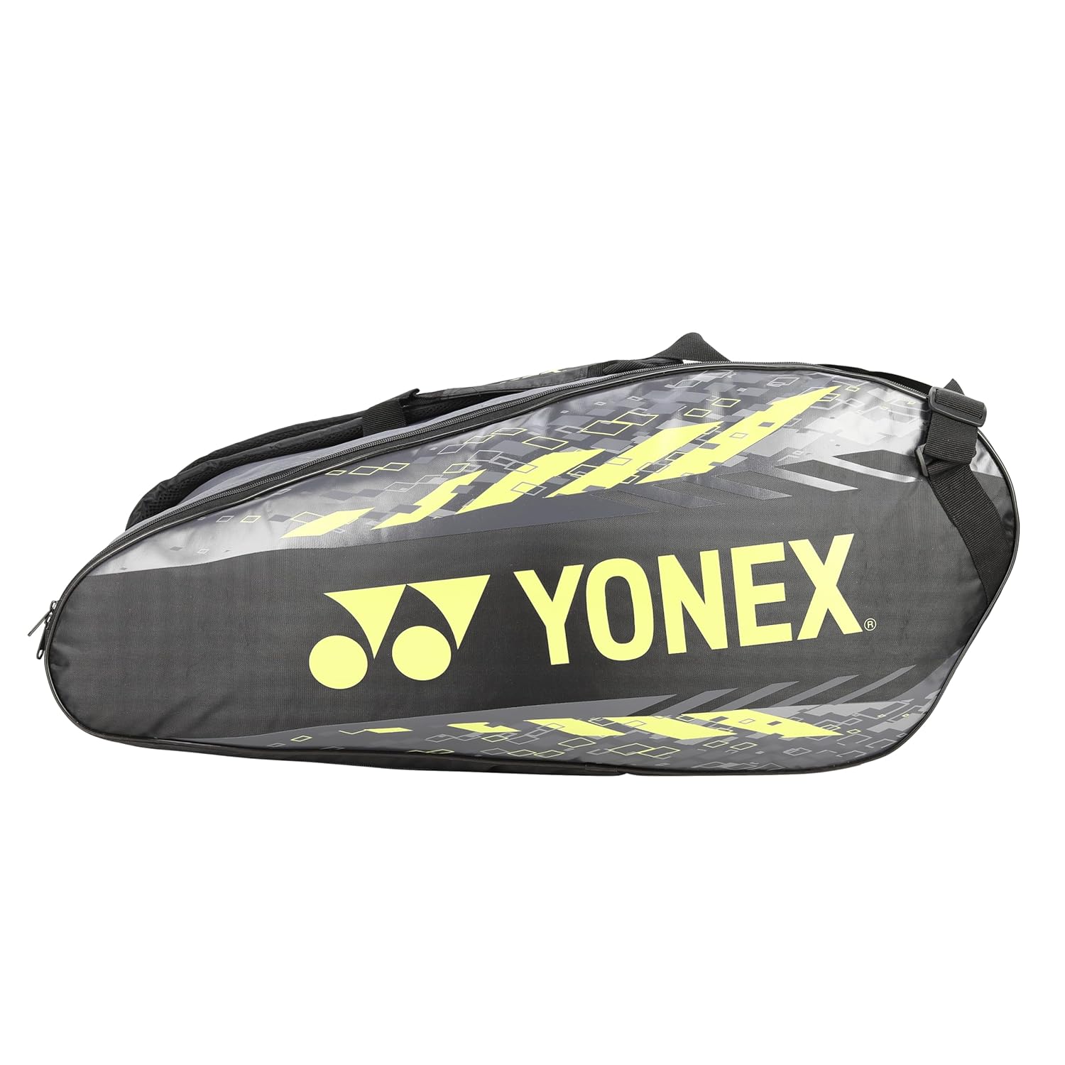 Yonex Badminton Racquet Bag 2329 T02 BT9, Colour - Black Light Lime, Size - Large, Material - Polyurethane Yonex Badminton Racquet Bag 2329 T02 BT9, Colour - Black Light Lime, Size - Large, Material - Polyurethane