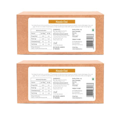 McLeod Russel 1869 Masala Chai - Pack Of 2 X 100gm, 3.5 Ounce Each, 100 Pyramid Tea Bags | Immunity-Booster Garden Fresh CTC Tea - 100% Natural Spices | Low Caffeine Loose Leaf