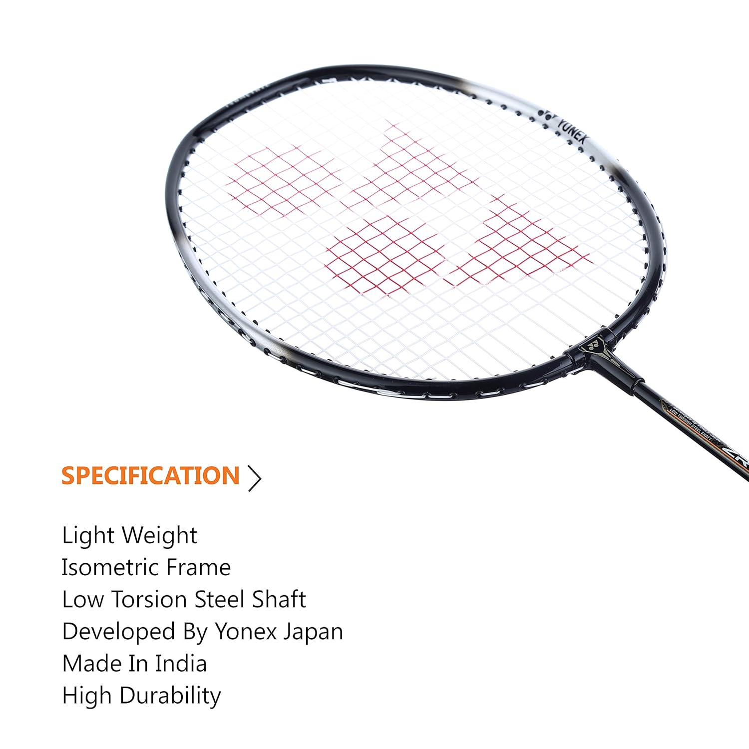 Yonex ZR 100 LIGHT Aluminium Badminton Racquet With Full Cover, Set Of 2 | Colour - Black, Grip Size - G4 (3.5 Inches) Yonex ZR 100 LIGHT Aluminium Badminton Racquet With Full Cover, Set Of 2 | Colour - Black, Grip Size - G4 (3.5 Inches)