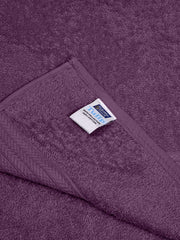 Bombay Dyeing Tulip 100% Cotton Large Size Bath Towel 500 Gsm (Purple)