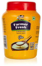 Pure Agmark Cow Ghee By Farmer Fresh | Highly Nutritious & Healthy Cow Desi Ghee For Baking | (500ml) 16.9 Ounce | Jar Pack