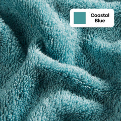 Haus & Kinder Harmony Combed Hand Towel 500 Gsm | Ultra Soft, Absorbent 100% Cotton Towels For Men & Women | Pink & Blue (Pack Of 4)