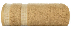 Casa Copenhagen Egyptian Cotton Solitiare 1 Pcs Large Bath Towel 500 Gsm (Beige)