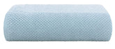 Casa Copenhagen Egyptian Cotton Popcorn 1 Pcs Large Bath Towel 500 Gsm (Dusty Blue)