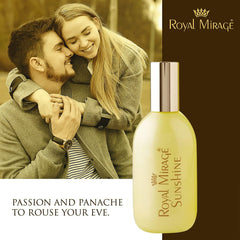 Royal Mirage Sunshine Eau De Cologne Spray 120ml 4.0 Fl.oz. Alcohol Free | Women Fragrance