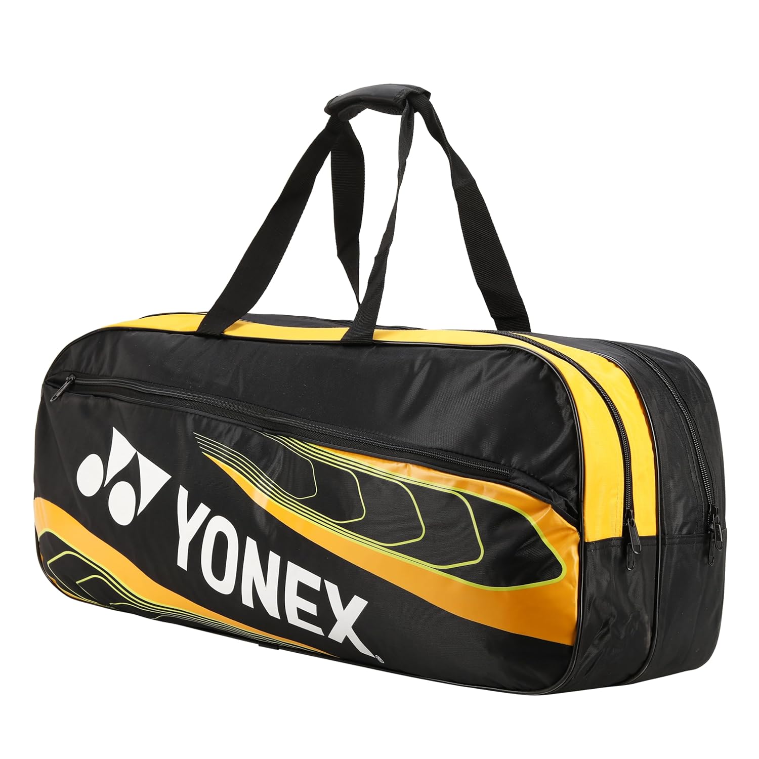 Yonex Badminton Tournament Bag 2331, Colour - Sunny Lime, Size - Large, Material -  Polyurethane Yonex Badminton Tournament Bag 2331, Colour - Sunny Lime, Size - Large, Material -  Polyurethane