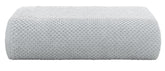 Casa Copenhagen Egyptian Cotton Waffle Large Size Bath Towel 500 Gsm (Grey)