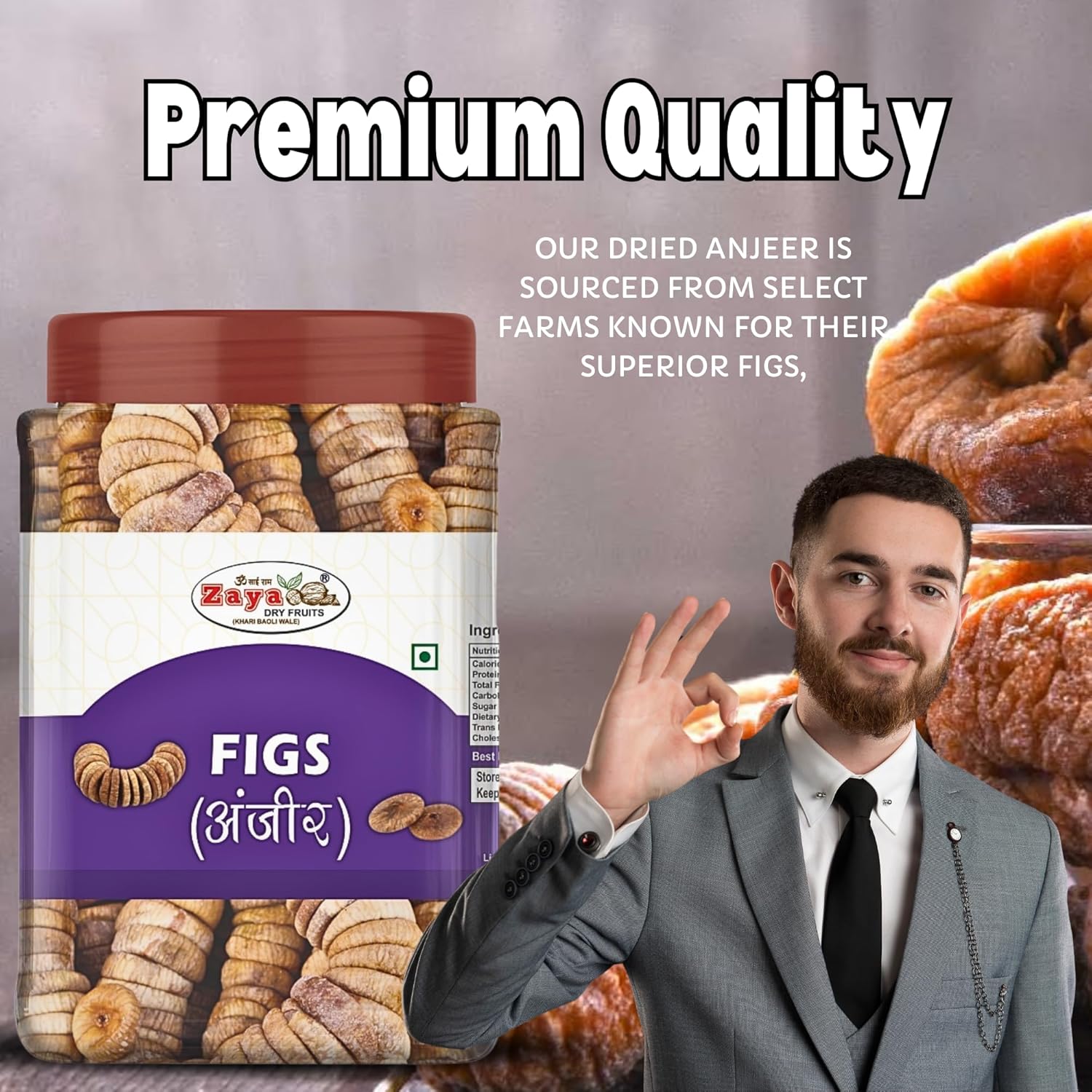 Natural Sweetness Dried Figs Anjeer By Zaya Dryfruits 1kg, | Rich In Fiber High In Dietary Immunity Dried Figs | 35.2 Ounce Natural Sweetness Dried Figs Anjeer By Zaya Dryfruits 1kg, | Rich In Fiber High In Dietary Immunity Dried Figs | 35.2 Ounce