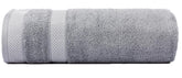 Casa Copenhagen Egyptian Cotton Waffle Large Size Bath Towel 500 Gsm (Grey Violet)