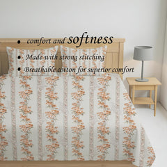Luxurious Queen Size Bedsheet For Double Bed With 2 Pillow Cover - 90 X 90 Inches, Light Brown | Perfect For Daily Use, Guest Rooms | Gift For Housewarmings, Weddings