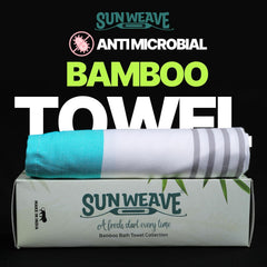 Sun Weave Bamboo Towels For Bath Large Size Men | Bathing Towel For Women | Quick Dry Light Weight Travel Towel