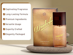 JD International Wonderful Apparel Unisex Perfume With Long Lasting Fragrance - 30ml, 1.02 Fl.oz. | Unisex Perfume