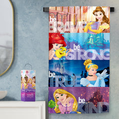 Sassoon Princess Disney Princess Brave Bath Towel 400 Gsm | Gentle, Super Absorbant, Easy Care Bath Towel For Kids (Multicolor)