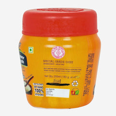 Natural Agmark Desi Ghee By Farmer Fresh | Highly Nutritious & Ayurvedic Benefits Pure Desi Ghee Perfect For Puja | 400ml (200ml * 2) 13.5 Ounce | Jar Pack