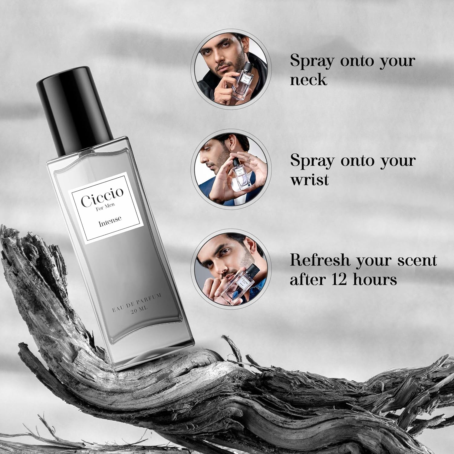 Ciccio Intense Eau De Parfum For Men 20ml 0.6 Fl.oz. | Long Lasting Luxury Fragrance Ciccio Intense Eau De Parfum For Men 20ml 0.6 Fl.oz. | Long Lasting Luxury Fragrance