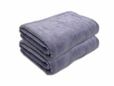 Black Gold The Finer Touch Oversized Microfiber Bath Towel 1300 Gsm | Soft Quick-Dry Microfiber Towel Lightweight, Absorbent & Travel-Friendly (Light Purple) - Pack Of 2