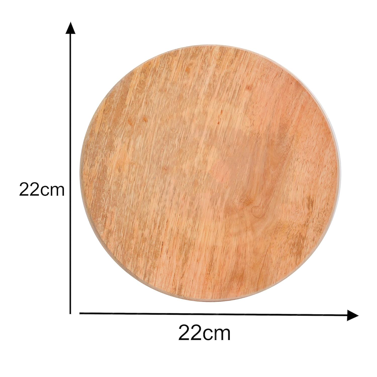 Beige Wooden Chakla With Belan - 9 Inch | Roti Maker Or Rolling Board With Wooden Rolling Pin Beige Wooden Chakla With Belan - 9 Inch | Roti Maker Or Rolling Board With Wooden Rolling Pin