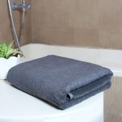 Heelium Bamboo Bath Towel | Lightweight & Quick Drying | Ultra Absorbent Towel 400 Gsm | Pack Of 3-2 Grey, 1 Iris