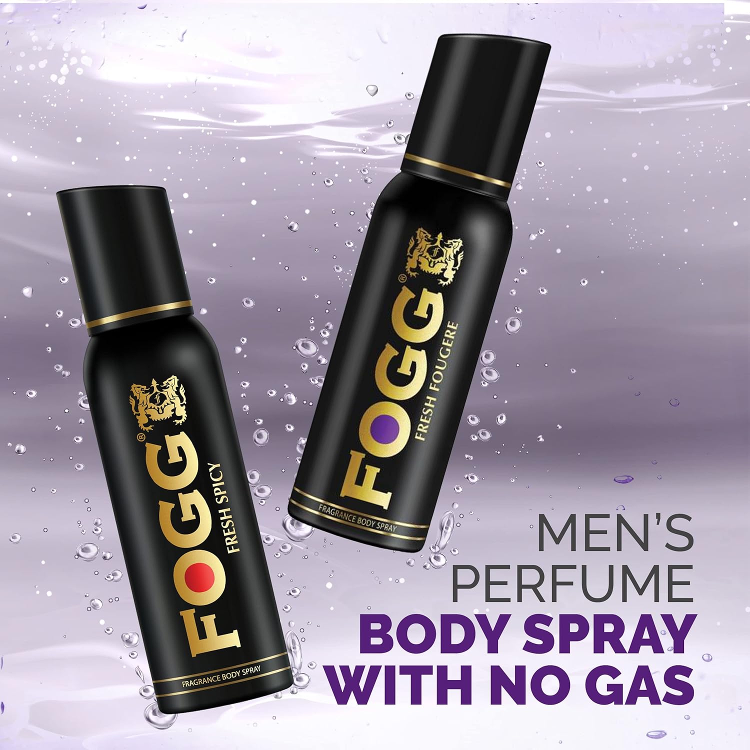 Fogg Fresh Fougere & Spicy Premium No Gas Deodorant For Men | Long-lasting Perfume Body Spray 120ml Each 4 Fl.oz. Fogg Fresh Fougere & Spicy Premium No Gas Deodorant For Men | Long-lasting Perfume Body Spray 120ml Each 4 Fl.oz.