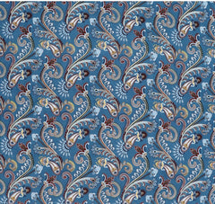 1 Single Bedsheet With 1 Pillow Cover - 48 X 72 X 8 Inches, Blue | All Around Elastic Fitted Bedsheets | Hand Wash Or Machine Wash Warm