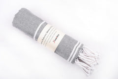 Yaanthiv'S Premium Turkish Cotton Bath Towels 300 Gsm | Eco Luxury Range Of Towels Washable & Quick Dry, Light Weight Bath Towels (Pack Of 3) - Steely Grey
