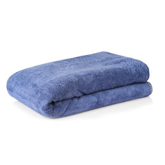 Sellsworld Microfiber Large Bath Towel | Quick Dry Super Absorbent Bath Towel For Men & Women | Towel For Bath, Travel, Gym, Beach, Pool & Yoga (Dark Blue & Red)