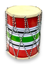 Traditional Rope & Ring Baby Dholak - Multicolor | Perfectly Symmetric Round Dholak - Dholak For Festival, Wedding, Satsang | Punjabi Dhol Drum, Housewarming Gifts