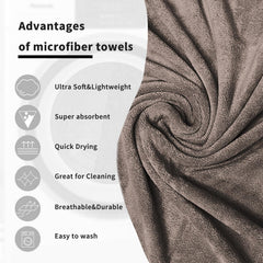 Sassoon Venir Microfiber Men XL Bath Towel 450 Gsm | Ultra Soft Material, Towel For Daily Use (Sandstone)