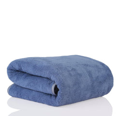 Sellsworld Microfiber Bath Towels | Extra Soft Plush & Quick Dry High Absorbency With Large Size Towels For Bathing (Dark Blue)
