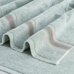 Spread Spain Water & Soil Bath Towel 550 Gsm | Luxurious Blend Of Cotton & Bamboo Fiber Bath Towel Ultra-Absorbent, Quick-Drying & Skin-Friendly (Mint)