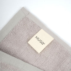 Musa Banana Hand Towels 400 Gsm | Terry Hand Towel For Wash Basin Kitchen Gym Towel For Men (Shadow Grey) -Set Of 3