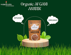 100% Natural Anjeer Dried Figs Afgani Anjeer By Marwar Seth 400gm, | Rich In Fibre, Vitamins, Minerals Dried Anjeer | 14.1 Ounce