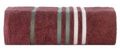 Casa Copenhagen Egyptian Cotton Exotic 1 Pcs Large Bath Towel 520 Gsm (Burgundy)