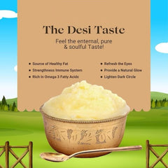 Pure A2 Desi Sahiwal Cow Ghee By Sujla | Naturally Rich Taste & Aroma Desi Pure Ghee Perfect For Supports Digestion | (500ml) 16.9 Ounce | Jar Pack