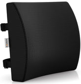 Lumbar Support For Chair, Orthopedic Back Support, Mesh Black, Standard Size | Memory Foam Backrest Cushion - Designed For Back Pain Relief | Ideal Back Pillow For Computer, Office Chair