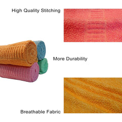 Myriad Axis Premium Soft Cotton Hand Towel 600 Gsm | Super Absorbent & Quick Dry Towels (Set Of 4) - Multicolor