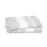 Lane Linen Extra Large Beach Towels 699 Gsm | Oversized Pre-Washed Quick Dry Sand-Free & Absorbent Pool Towels, Stylish & Lightweight For Women -Grey (2 Pack)